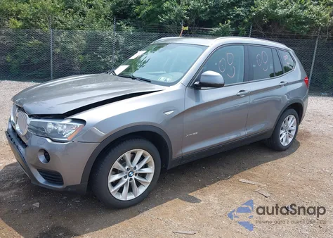 2015 BMW X3 xDrive28I из США, поврежденный, VIN 5UXWX9C5XF0D58699